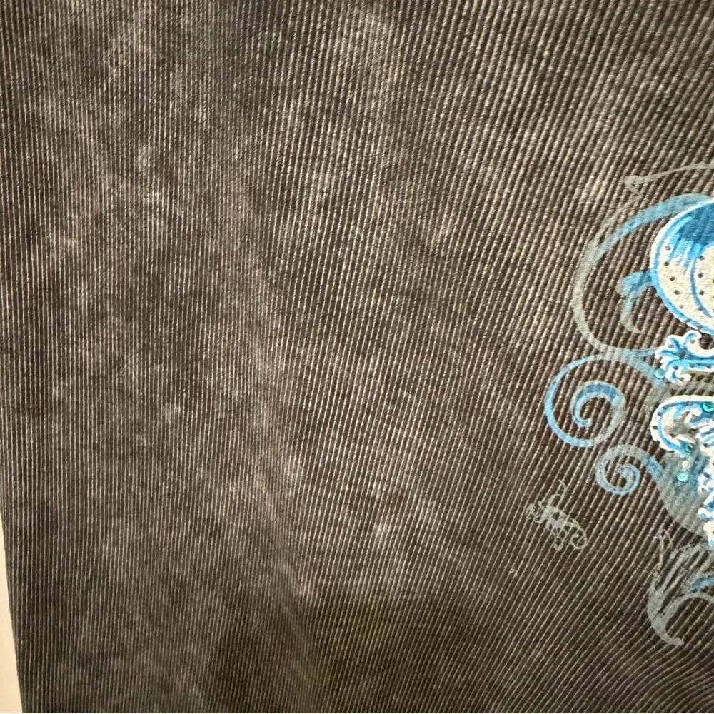 Y2K Grunge Emo Long Sleeve Vneck Small - Picture 4 of 6
